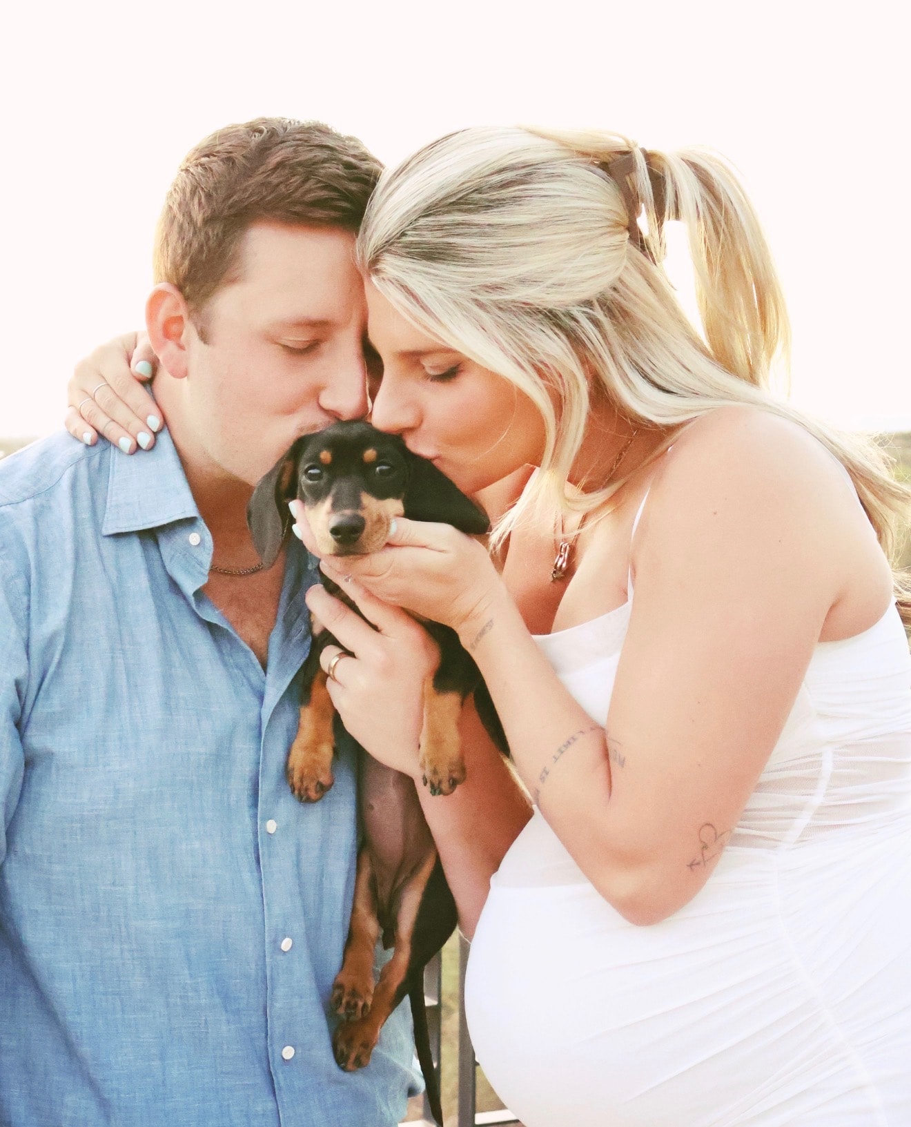 Ty and Juliana, co-founders of The Woof Bus